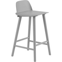 Stuhl Nerd Barstuhl grey von Muuto