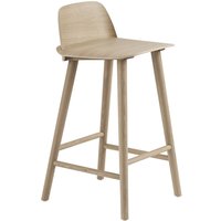 Stuhl Nerd Barstuhl oak von Muuto