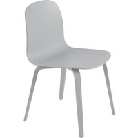 Stuhl Visu Chair Wood Base grey von Muuto