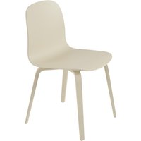 Stuhl Visu Chair Wood Base sand von Muuto