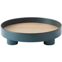 Tablett Platform dark green von Muuto