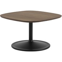 Tisch Soft Café Table dark oiled oak/black von Muuto