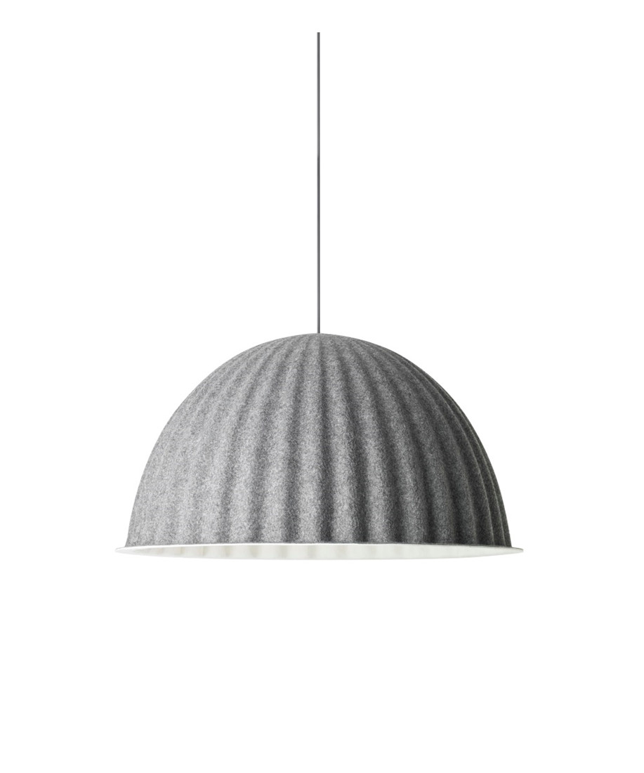 Muuto - Under The Bell Pendelleuchte Ø82 Grey von Muuto