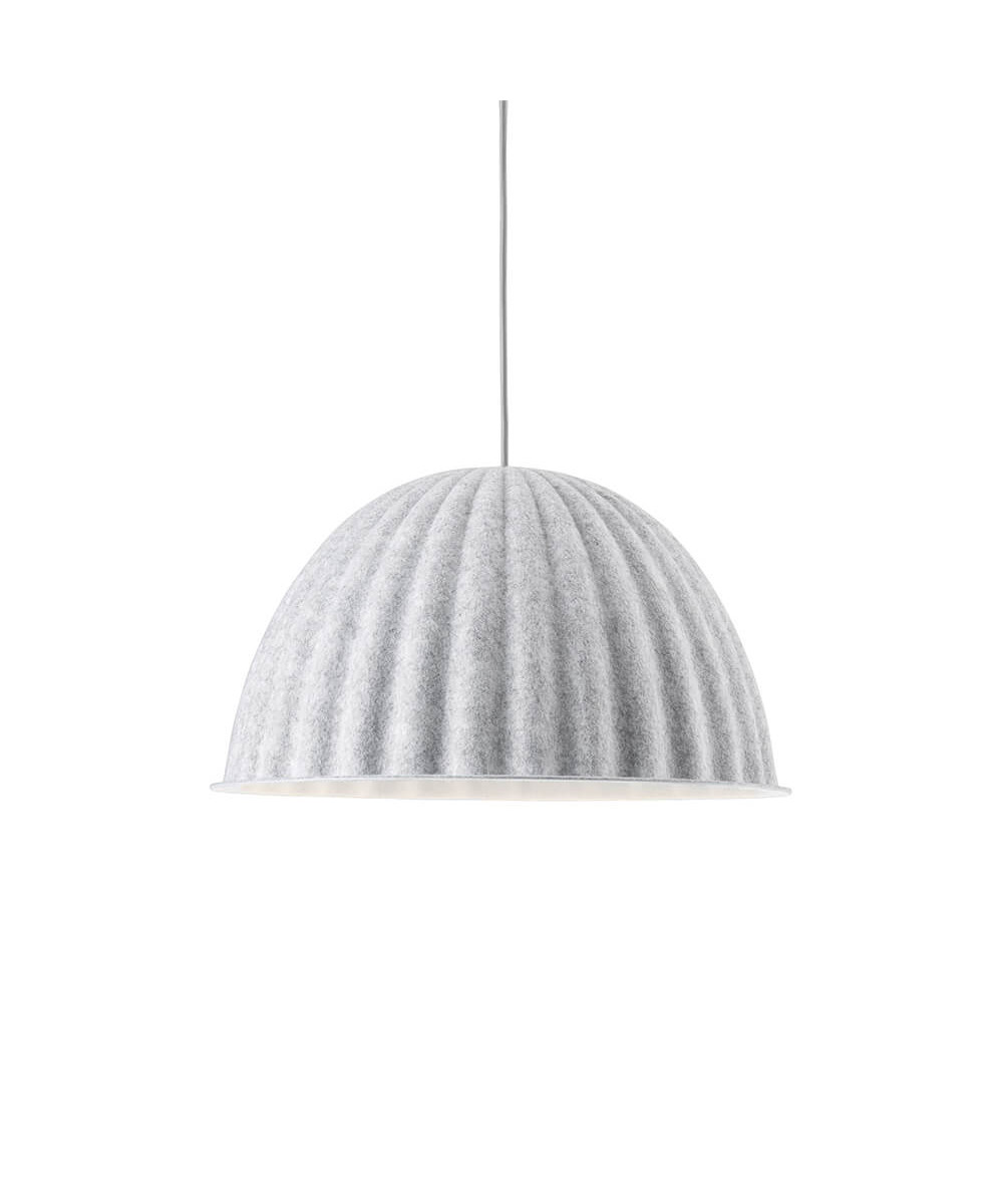 Muuto - Under The Bell Pendelleuchte Ø55 White Melange von Muuto