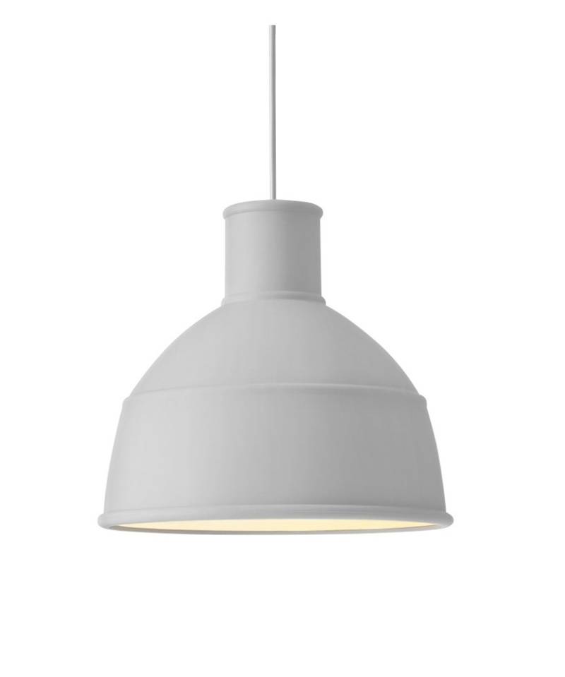 Muuto - Unfold Pendelleuchte Light Grey von Muuto