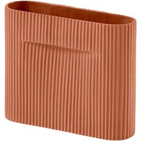 Vase Ridge terracotta 35 cm H von Muuto