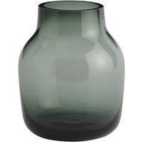 Vase Silent dark green Ø 15 cm von Muuto