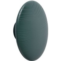 Wandhaken Dots Wood dark green ⌀ 17 cm von Muuto