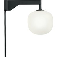 Wandleuchte Rime Wall Lamp black von Muuto