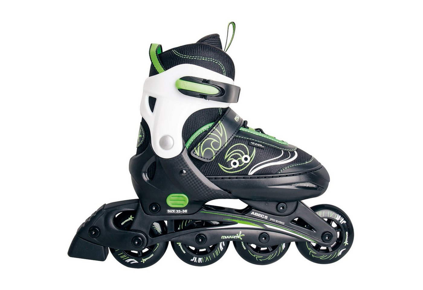 Muuwmi Skateboard Muuwmi Verstellbare Kinderinliner Gr. 33-36 Muuwmi Skateboard Muuwmi Verstellbare Kinderinliner Gr. 33-36 von Muuwmi