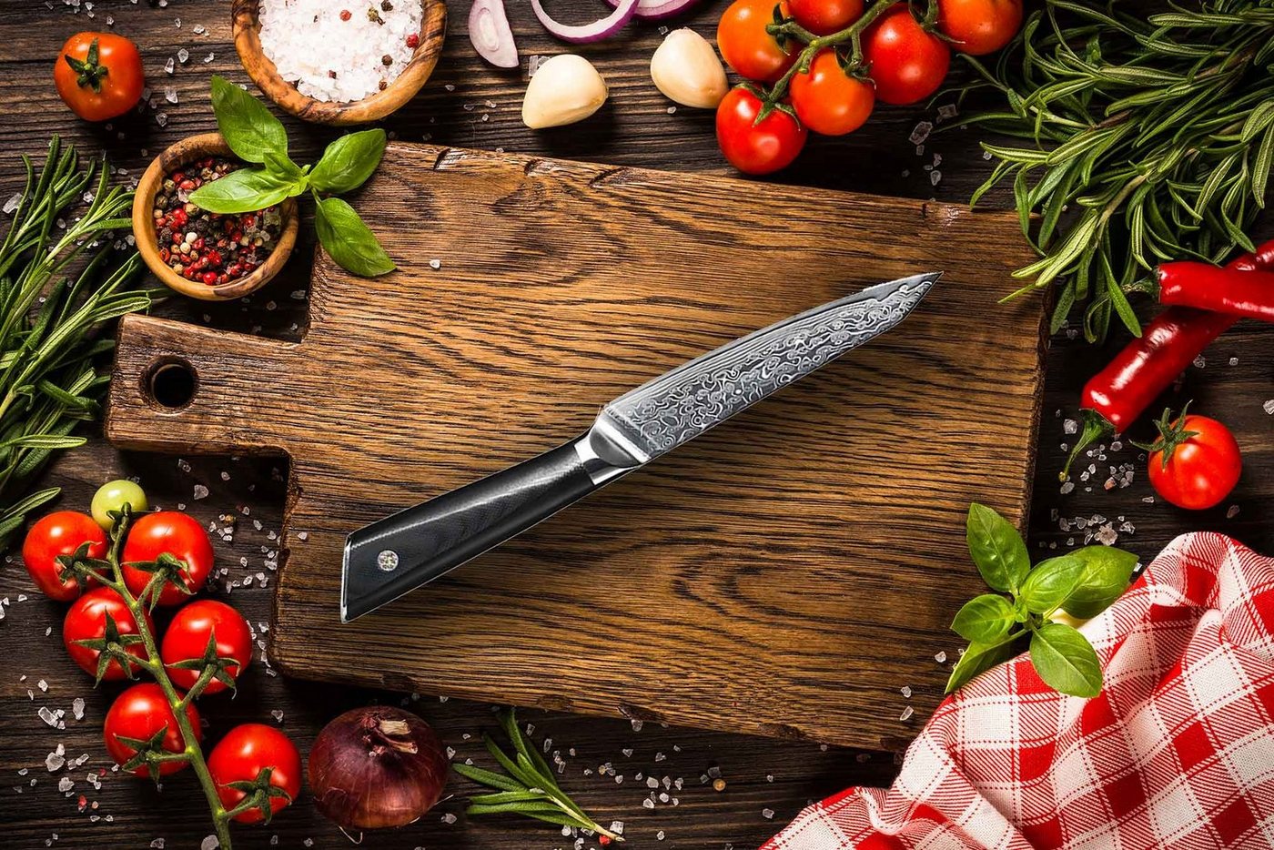 Muxel Gemüsemesser Gemüsemesser Obstmesser oder Tomatenmesser - Das Küchenmesser mit 13 Muxel Gemüsemesser Gemüsemesser Obstmesser oder Tomatenmesser - Das Küchenmesser mit 13 von Muxel