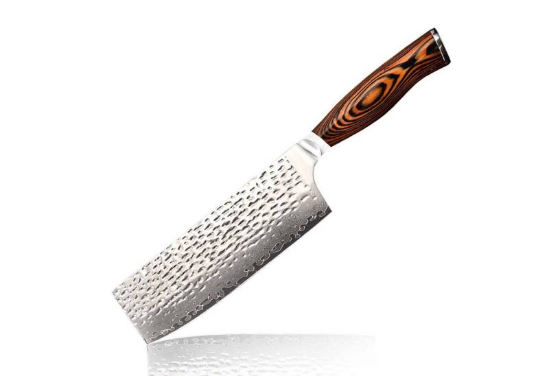 Muxel Hackmesser Hackmesser Edelstahlt Hammerschlag Kochmesser 67 Lagen VG 10 extrem Muxel Hackmesser Hackmesser Edelstahlt Hammerschlag Kochmesser 67 Lagen VG 10 extrem von Muxel