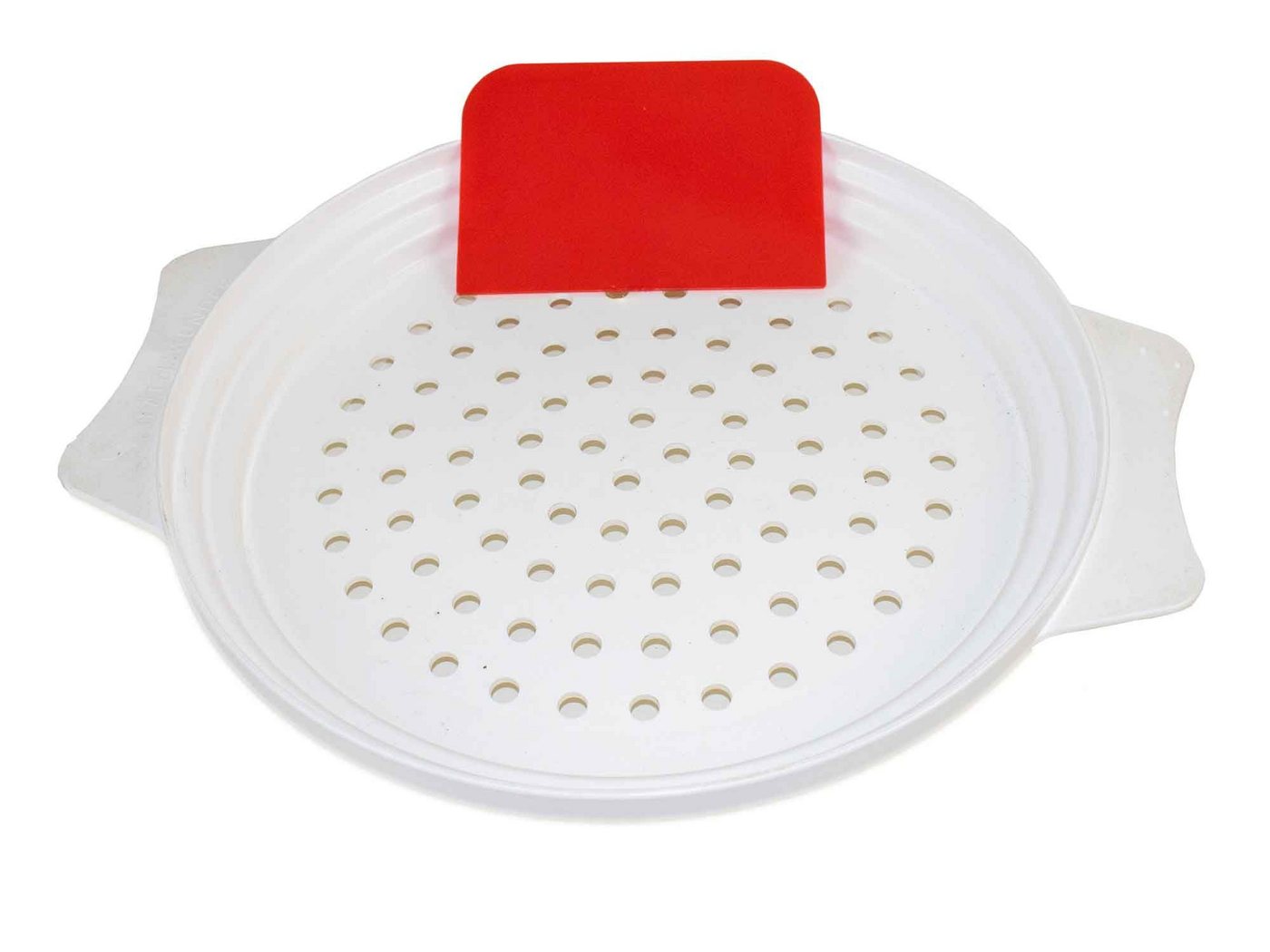 Muxel Spätzlereibe Muxel Spätzlesieb, die Einfache Art Spätzle zu schaben (Weiss), Kunststoff, (mit-Teigschaber, 2-St), Leicht zu reinigen von Muxel