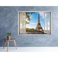 Eiffelturm Paris View Window 3D Wandtattoo Kunst Abnehmbare Wandkunst Tapete Wandbild Aufkleber Vinyl Home Decor Eiffelturm Paris View Window 3D Wandtattoo Kunst Abnehmbare Wandkunst Tapete Wandbild Aufkleber Vinyl Home Decor von MuyayoStudio