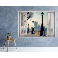 Große Ben Ansicht Fenster 3D Wand Aufkleber Kunst Abnehmbare Tapete London Wandbild Vinyl Home Decor Große Ben Ansicht Fenster 3D Wand Aufkleber Kunst Abnehmbare Tapete London Wandbild Vinyl Home Decor von MuyayoStudio