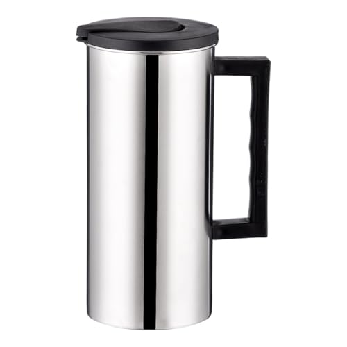 Edelstahlkrug, 1600 ml kartierbar aus Edelstahl und Leckdosen wiederverwendbarer Eiskrug Wasserkrug, Tee, Eis, Wasser, Wasser Edelstahlkrug, 1600 ml kartierbar aus Edelstahl und Leckdosen wiederverwendbarer Eiskrug Wasserkrug, Tee, Eis, Wasser, Wasser von Muzrunq