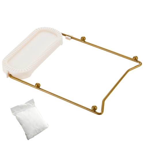 Mesh Mate Mesh Mate Abfallregal, faltbares Abflusssiebregal für die Spüle mit 100 elastischen Filternetzbeuteln, stabiler Abflusssiebständer für die Küche von Muzrunq