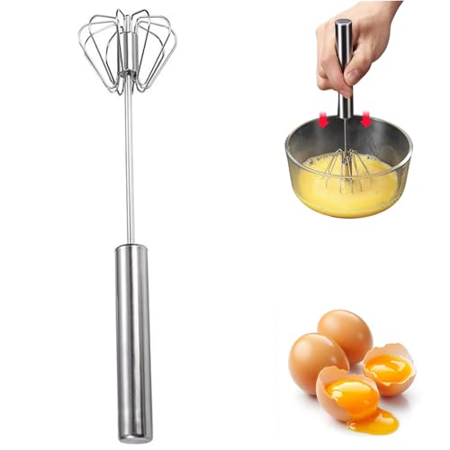 Mini Whisk, 10.63x2.76 Edelstahl Whisk Multifunktional Mini-Whisk zum Kochen, halbautomatisches Ei-Schneebesen, Handschusse-Blender für die Küche zu Hause Küchenkochen Mini Whisk, 10.63x2.76 Edelstahl Whisk Multifunktional Mini-Whisk zum Kochen, halbautomatisches Ei-Schneebesen, Handschusse-Blender für die Küche zu Hause Küchenkochen von Muzrunq