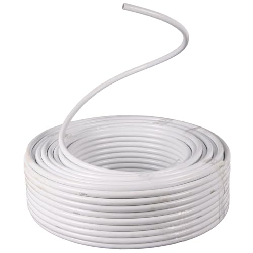 Muzrunq Flexible PVC -Rohr, 16, 4 Fuß Aluminium Plastik PVC Pipe Party Dekoration Stylingrohr, Hochzeitsdekoration Schlauchschmuck Gebogene Formungsrohr für künstliche Blüten von Muzrunq