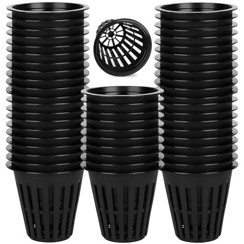 Muzrunq Netztöpfe für Hydroponik, 2 Zoll atmungsaktive Gitternetzbecher, 50 PCS Plastikhydroponic Eimer für Innen- und Balkon Muzrunq Netztöpfe für Hydroponik, 2 Zoll atmungsaktive Gitternetzbecher, 50 PCS Plastikhydroponic Eimer für Innen- und Balkon von Muzrunq
