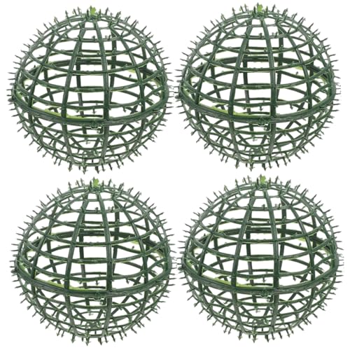 Muzrunq Topiary Frames, 4pcs 5 Zoll Kugel Plastikanlagenstütze, multifunktionale Wiederverwendbare Topiar -Kugeln Pflanzenstütze, Kugeln, Kunststoff, künstliche Kugel Muzrunq Topiary Frames, 4pcs 5 Zoll Kugel Plastikanlagenstütze, multifunktionale Wiederverwendbare Topiar -Kugeln Pflanzenstütze, Kugeln, Kunststoff, künstliche Kugel von Muzrunq