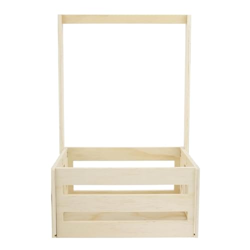 Mwkbbn Kinder-Spielzeug-Aufbewahrungskorb, Kinder-Organizer, Holzspielzeughalter, stabile Griffe, offenes Design, 51,5 x 34,4 x 23 cm, für Kinderzimmer und Schlafzimmer Mwkbbn Kinder-Spielzeug-Aufbewahrungskorb, Kinder-Organizer, Holzspielzeughalter, stabile Griffe, offenes Design, 51,5 x 34,4 x 23 cm, für Kinderzimmer und Schlafzimmer von Mwkbbn