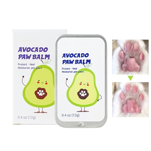 Mwqpgyh Hundepfoten Balm, Leckfester Pfotenbalsam Für Hunde, Pflegeprodukte Fußpflege Repair Butter Zum Schutz Und Pflege Bei Rissen Winter Outdoor Für Welpen Kätzchen Katze von Mwqpgyh