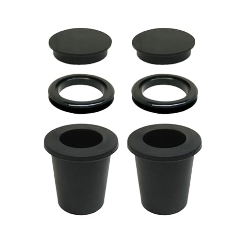 Mwqpgyh Patio Marktschirm Lochring - 6 Stücke Tisch Marktschirm Einsatzring,Passt Für 5-6.4 cm Tischloch Sonnenschirm Adapter Für Marktschirme Outdoor Café Picknick Terrasse von Mwqpgyh