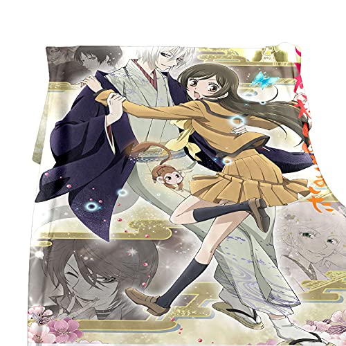 Mxdfafa Japanisches Anime-Kamisama Hajimemashita Tomoe Kiss gemütliche, weiche Überwurfdecke, personalisierbar, warm, leicht, Sofa-Überwurf, Flanell-Decken für Couch, Bett, dekorativ (200 x 150 cm) von Mxdfafa