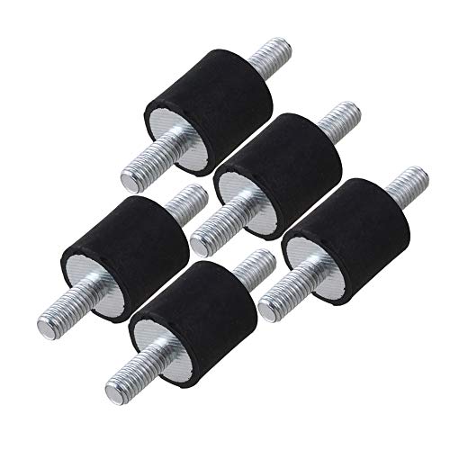 Mxfans 5 Stück M5 Gummi Doppelend-Schraube Anti-Vibrations-Befestigung Silentblock für Pumpe Mxfans 5 Stück M5 Gummi Doppelend-Schraube Anti-Vibrations-Befestigung Silentblock für Pumpe von Mxfans