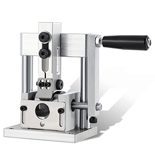 Mxmoonant Abisoliermaschine für Φ0,04"-0,59"1-15mm Kupferdraht-Recyclingmaschine mit Hank-Kurbel, Bohrmaschine anschließbar, Heimgebrauch, Kleinunternehmen von Mxmoonant