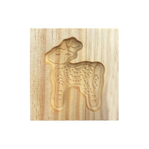 Ausstechformen aus Holz, 3D-Backform, Ausstechform, Stempelform für , Honigkuchen von Mxshc