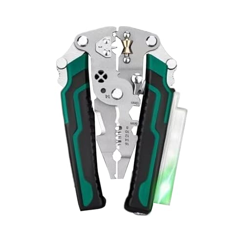 Mxshc 8 In 1 Kabelabisolierzange Mit Spannungsprüfer | Spannungsprüfzange | er Werkzeug Mit Spannungsprüfer Für Auto Hausinstallation von Mxshc