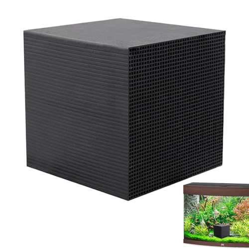 Mxshc Aktivkohle Wasserfilter Aquarium Wasserfilter Würfel Wasserreinigung Cube Wasserreinigungsfilter Aquarium Filtermaterial Aquarium Filter Zubehör Für Öko-Aquarium von Mxshc