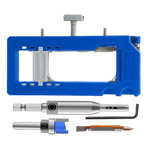 Mxshc Frässchablone Für Türbänder - Präzisionsschablone Für Türscharniere - Verstellbare Zapenschablone Für Schrank Und Garagentor Innen Und Außen 7 5 Bis 12 5 Cm Mxshc Frässchablone Für Türbänder - Präzisionsschablone Für Türscharniere - Verstellbare Zapenschablone Für Schrank Und Garagentor Innen Und Außen 7 5 Bis 12 5 Cm von Mxshc