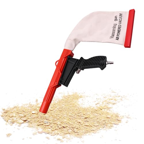 Mxshc Pneumatisches Luftgebläse Werkzeug,Blas-/Saugfunktion Pneumatisches Reifenreinigungsgerät - Leichtes Ergonomisches Griffdesign Fahrzeugstaubentferner Für Die Werkstatt von Mxshc