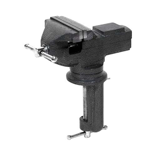 Mxshc Schraubstock - Schraubstock Für Holzwerken An Der Werkbank - 360 Grad Schwenkbasis, Tragbarer Tischschraubstock Für Klemmpositionierung Schweißen Metallbearbeitung Maschinenbau Bohren von Mxshc