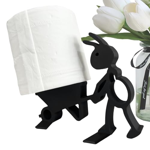 Mxshc Toilettenpapierrollenhalter | Badezimmer-Tücherhalter, Ameisen-Serviettenspender, Badezimmer-Zubehör für Wohnung, Hotel, Schlafzimmer, Wohnzimmer, Waschraum von Mxshc