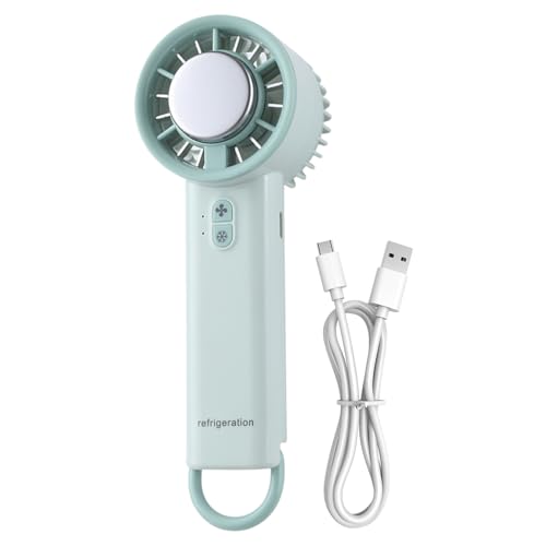 Mxshc Tragbarer Handventilator, Persönlicher Ventilator Für Camping, Kompress Kühlfunktion Mit Drtufiger Geschwindigkeitsregelung Für Wohnheim Ren Picknick Wandern Arbeit Outdoor Sport Camping von Mxshc