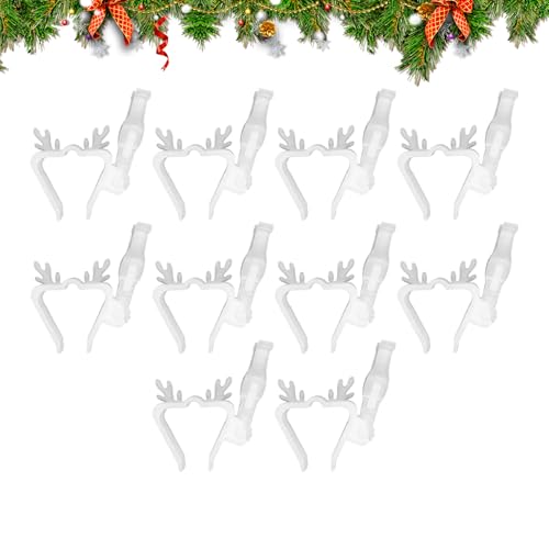 Mxshc Weihnachtslicht-Clips Für Draußen,10 Stücke Weihnachtsbeleuchtung Clips In Rentier-Form Für Lichterketten - Robuste Lichtcliphalterung Für Dachziegel Terrasse Haus Fassade Dekoration Baum Mxshc Weihnachtslicht-Clips Für Draußen,10 Stücke Weihnachtsbeleuchtung Clips In Rentier-Form Für Lichterketten - Robuste Lichtcliphalterung Für Dachziegel Terrasse Haus Fassade Dekoration Baum von Mxshc