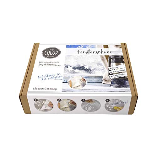 Viva Decor Kreativ-Set Fensterschnee - 12 TLG. - von My COLOR Room