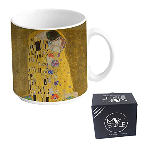 My Custom Style Espressotasse ohne Untertasse#Kunst-Der Kuss, Klimt# von My Custom Style