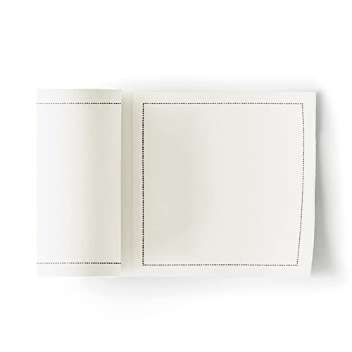 MYdrap Cocktail Servietten, Baumwolle, Weiß, 11x11 cm von My Drap