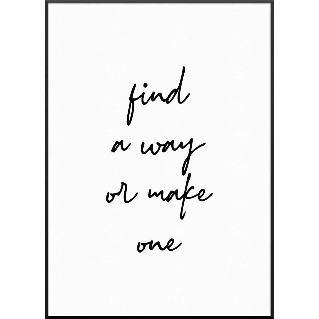 Personalisiertes Poster "Short Quote Poster" | Wanddekoration | Personalisierte Geschenkidee, 30 x 40 cm von My Fam Poster I Individuelle Familienposter