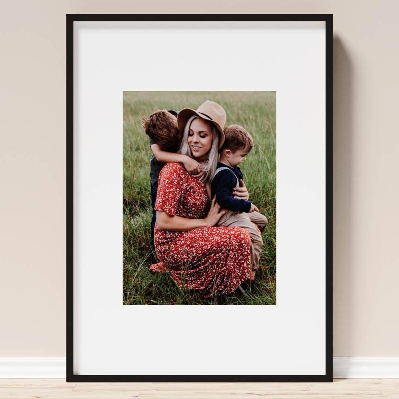 The Photo Poster No3, 40 x 60 cm von My Fam Poster I Individuelle Familienposter
