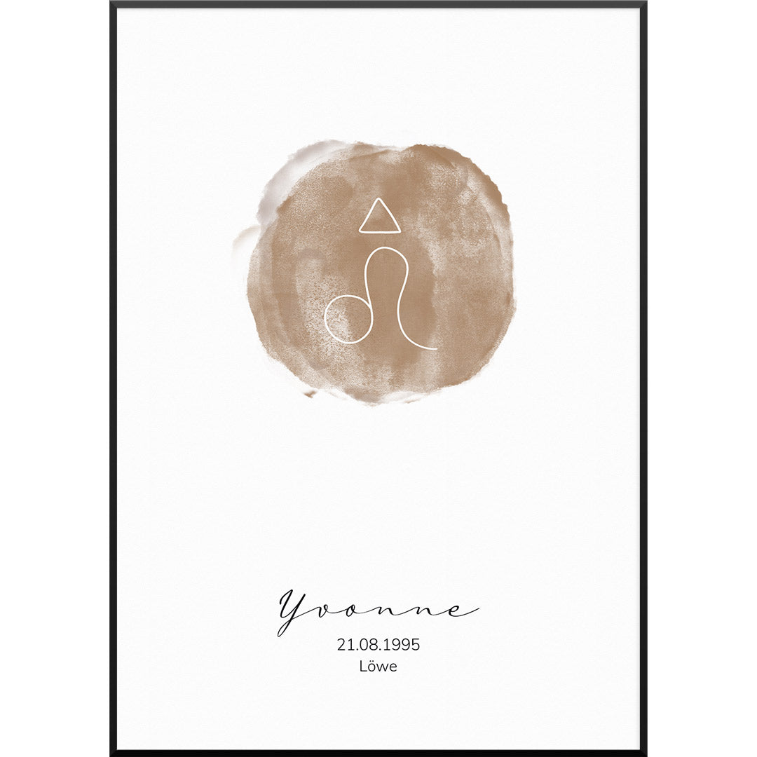 Personalisiertes Poster "Tierkreiszeichen Poster" | Wanddekoration | Personalisierte Geschenkidee, 40 x 60 cm Personalisiertes Poster "Tierkreiszeichen Poster" | Wanddekoration | Personalisierte Geschenkidee, 40 x 60 cm von My Fam Poster I Individuelle Familienposter