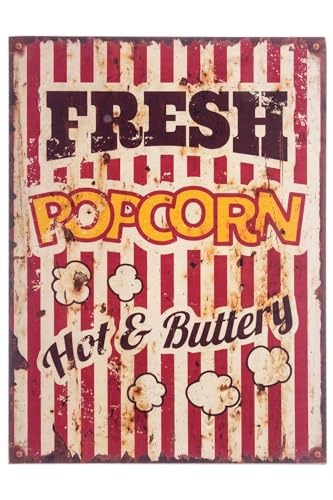 My Flair Holzschild Popcorn Holzdrucke, Multicolor, Único My Flair Holzschild Popcorn Holzdrucke, Multicolor, Único von My Flair