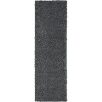 My Flair Teppich » My Shaggy«, BxL: 80 x 250 cm, Polypropylen - grau von My Flair
