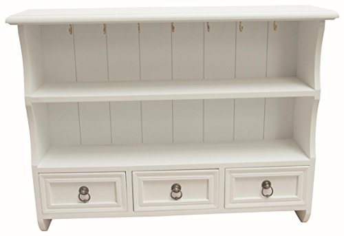 MyFlair Wandablage, MDF, Weiß, 67 x 17 x 51 cm MyFlair Wandablage, MDF, Weiß, 67 x 17 x 51 cm von My Flair