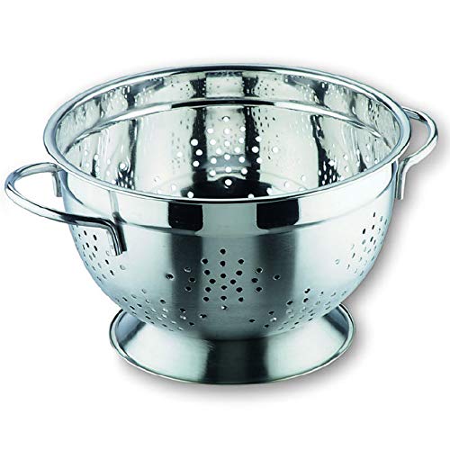 Hochwertiges Abtropfsieb Seiher Edelstahl 22cm Nudelsieb Dampfeinsatz Küchensieb Hochwertiges Abtropfsieb Seiher Edelstahl 22cm Nudelsieb Dampfeinsatz Küchensieb von My-Gastro